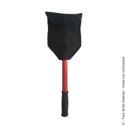 Folding shovel pickaxe