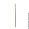 Wooden handle for round pickaxes