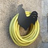 Rooster hose rack