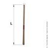 Wooden handle for sledgehammers / splitting mauls
