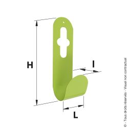 Porte-tuyau sur robinet ou à fixer