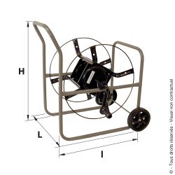 AUTOSTABLE Hose reel - 70 metres of capacity