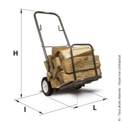 Chariot multifonction bras amovible