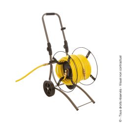 TRECK Hose reel with 25 or 50 metres of hose