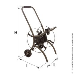 JUPITER Hose reel - 70 metres of capacity