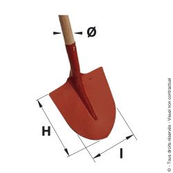 Garden shovel and pickaxe set - ESSENTIEL