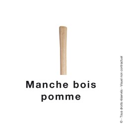 Balai à gazon - Fils plats résine de haute qualité